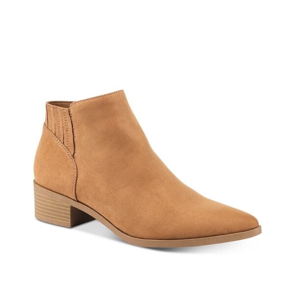 American Rag Tori Fabric Pointed Toe Ankle Boots - Picture 1 of 4
